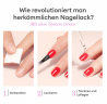 Manucurist Green System Pink (Hortencia) Nail Polish Set, Набор для маникюра 5 средств: обезжириватель, база, топ, цветной лак и сушка, без лампы, стойкость до 7 дней