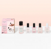 Manucurist Green System Pink (Hortencia) Nail Polish Set, Набор для маникюра 5 средств: обезжириватель, база, топ, цветной лак и сушка, без лампы, стойкость до 7 дней