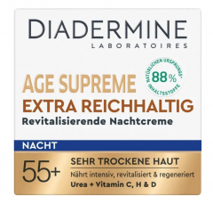 DIADERMINE Age Supreme 55+ Tagescreme 50 ml + Nachtcreme 50ml, Набор кремов для лица 2 шт х 50 мл Diadermine Age Supreme 55+, дневной + ночной, питательные и восстанавливающие кремы для очень сухой и зрелой кожи, лифтинг и увлажнение