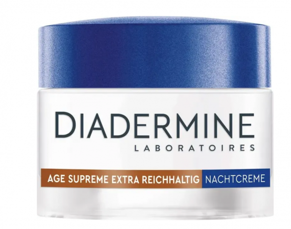 DIADERMINE Age Supreme 55+ Tagescreme 50 ml + Nachtcreme 50ml, Набор кремов для лица 2 шт х 50 мл Diadermine Age Supreme 55+, дневной + ночной, питательные и восстанавливающие кремы для очень сухой и зрелой кожи, лифтинг и увлажнение