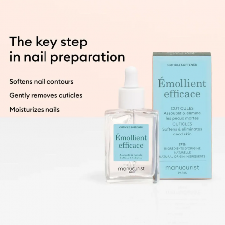 Manucurist  Nail Prep Set, Набор для ногтей Nail Prep Set, Франция, средство для кутикулы 15 мл + пилочки и пушер, подготовка ногтей и кутикулы, аккуратный маникюр и уход