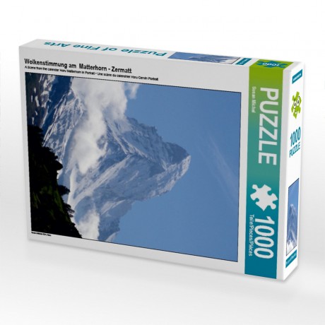 CALVENDO Puzzle CALVENDO Puzzle Wolkenstimmung am Matterhorn Пазл CALVENDO Puzzle Облако настроения на Маттерхорне