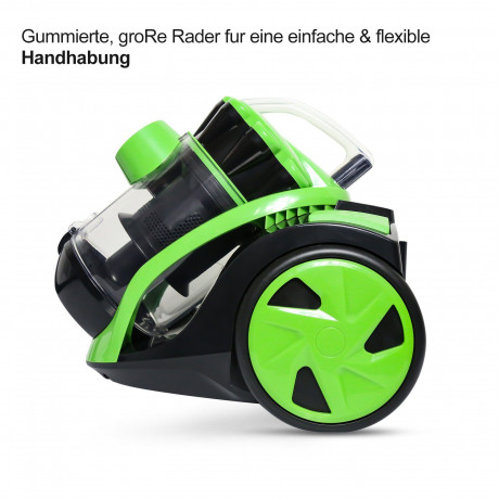 Clanmacy Clanmacy Akku-Bodenstaubsauger Zyklon Hybrid Staubsauger FAMILY  PETS, beutellose Multi-Zyklon-Technologie, beutellos, mit Wasserfilter fur kraftvolle Beseitigung von Tierhaaren und grundliche Entfernung von Tiergeruchen  Беспроводной пылесос Cla