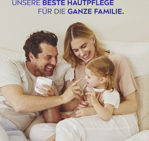 NIVEA Family Care Creme, 450 ml, Нивеа Семейный увлажняющий крем, подсолнечное масло, веганская формула, 450 мл