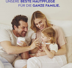 NIVEA Family Care Creme, 450 ml, Нивеа Семейный увлажняющий крем, подсолнечное масло, веганская формула, 450 мл