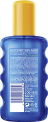 NIVEA SUN UV Dry Protect Sport Transparentes Spray LSF 50, 200 ml, Нивеа Солнцезащитный спрей спортивный, SPF 50, прозрачный, сухое покрытие, водостойкий, 200 мл