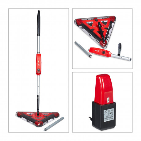 relaxdays relaxdays Akkubesen Akkubesen ohne Beutel  Аккумуляторная метла Relaxdays Аккумуляторная метла без сумки