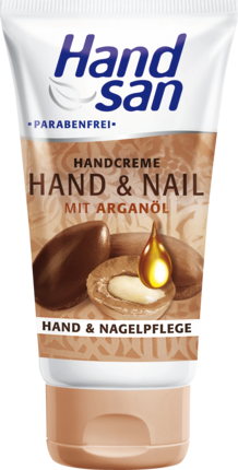 Handsan Крем для рук Руки и Ногти с Arganöl, 75 мл