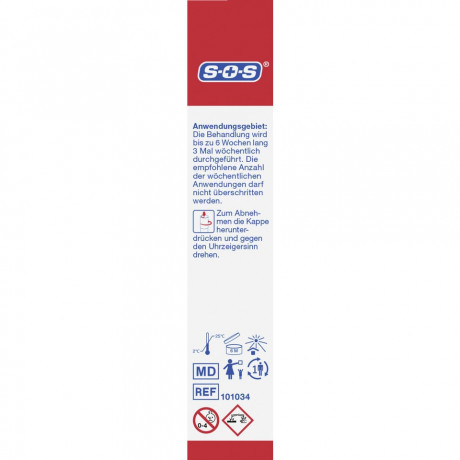 SOS Warzen-Ex-Stift, 3 ml, SOS Стик от бородавок, точечное нанесение, курс до 6 недель, 3 мл