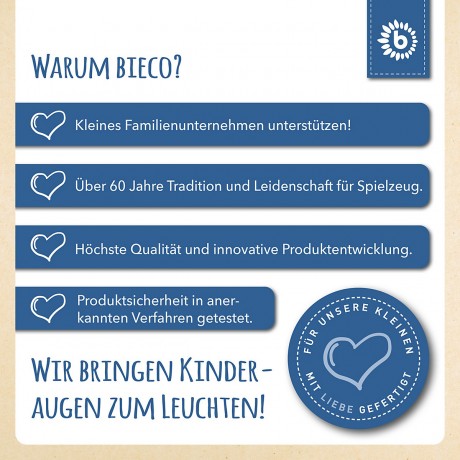 bieco Baby Stapelturm Holz Bausteine Igel 13 cm Motorik Steckspiel ab 1 Steckpyramide Stapelspielzeug Детская сборная башня