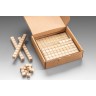 Wissner aktiv lernen Hunderterkastensatz naturfarben 10 x 10 cm (29 Teile) Стобокс-сет натуральный цвет 10 х 10 см (29 деталей)