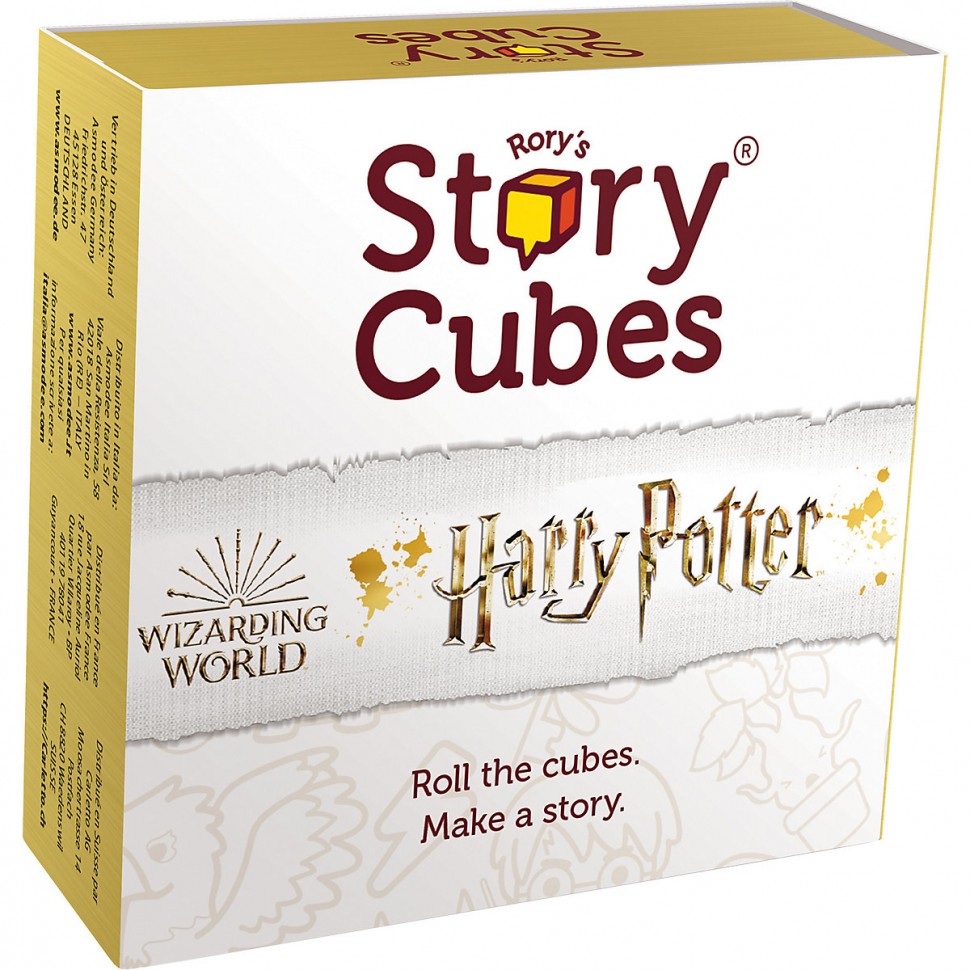 Купить Asmodee Story Cubes Harry Potter EINZEL Кубики историй Гарри Поттер  SINGLE в интернет-магазине Diskontshop.eu Германия всего за 1 824 руб. в