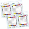nikima Papeterie 2er Set A5 Spielblock Schiffe versenken JUNIOR\/ KIDS Reisespiel Flottenmanover Reisespiele Набор канцелярских принадлежностей из 2 игровых блоков формата А5 Морские корабли JUNIOR/ KIDS игры в путешествия маневры флота игры в путешествия