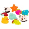 B.Toys Badetiere 9-tlg. Set : Fisch животные для купания 9 шт. Комплект : Рыба