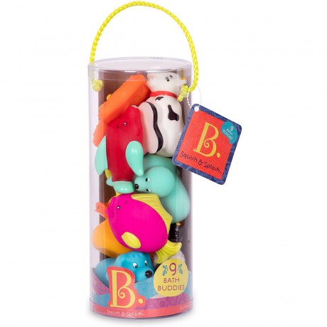 B.Toys Badetiere 9-tlg. Set : Fisch животные для купания 9 шт. Комплект : Рыба