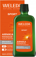 WELEDA ARNIKA Massage-Oel, 200 ml, Массажное масло с арникой для мягкости кожи и ухода до и после спорта, 200 мл