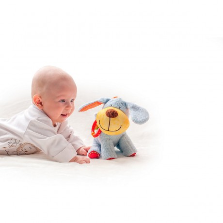 Woodyland Kuscheltiere Ballebad Kuschelhund Ballebad Kuschelhund und Kuschelhund mit Soundeffekten Мягкие игрушки Мягкая собачка Ballebad Мягкая собачка Ballebad и плюшевая собачка со звуковыми эффектами