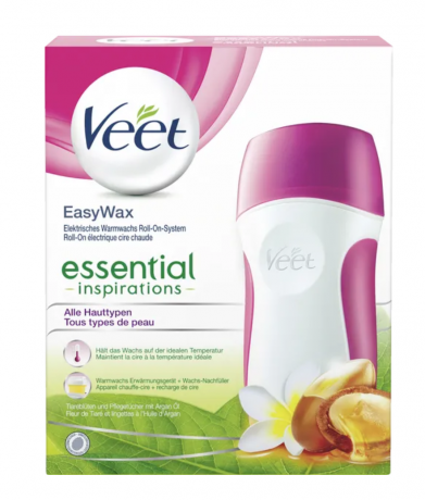 Veet EasyWax Elektrisches Warmwachs Roll-on-System,  Электрическая система для нанесения теплого воска EasyWax с роликовым аппликатором