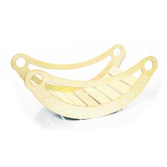 Woodwork for Kids 4 in 1 Kletterbogen Bogenwippe mit Rutsch- und Kletterbrett nach Pikler Art Арочные качели 4 в 1 с горкой и доской для скалолазания в стиле Пиклера