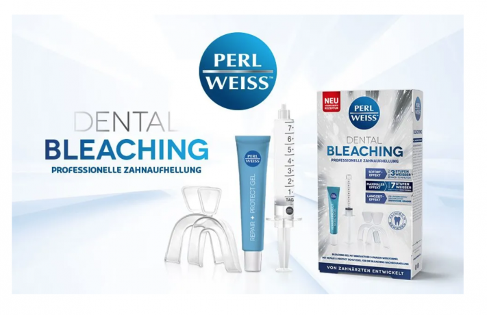 Perlweiss Dental Bleaching Professional Набор профессионального отбеливания зубов дома до 8 тонов за 7 дней, без перекиси