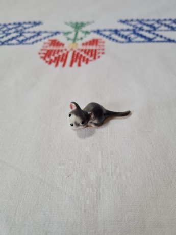 Набор Фарфоровых фигурок животных, 5 шт., 4см х 5 см, 1970-80гг.