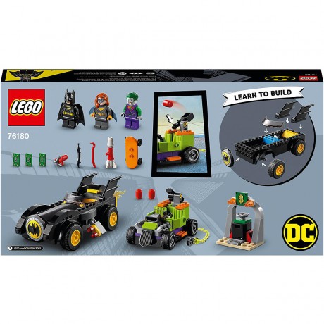 LEGO DC Universe Super Heroes 76180 Batman vs. Joker: Verfolgungsjagd im Batmobil ЛЕГО Бэтмен против Джокера: погоня на Бэтмобиле