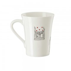 Hutschenreuther Hutschenreuther My Mug Collection Friends - 24/7 you Becher mit Henkel 0,40 L Hutschenreuther My Mug Collection Friends - Круглосуточная кружка с ручкой 0,40 л