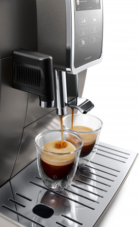 De'Longhi De'Longhi Kaffeevollautomat Dinamica Plus ECAM 370.95.T, 3 Benutzerprofile zum Speichern individueller Getrankeeinstellungen  Полностью автоматическая кофемашина De'Longhi Dinamica Plus ECAM 370.95.T, 3 профиля пользователя для сохранения индиви