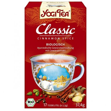 Yogi Tea Bio Classic Тее Органический классический Чай с корицей, кардамоном и имбирем 37,4 г