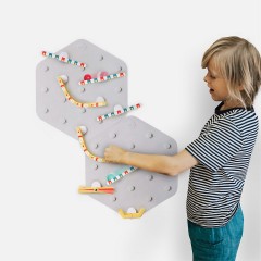 Spielzeug VertiPlay Modulare Wandkugelbahn Игрушка VertiPlay Modular Wall Marble Run