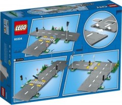 LEGO City 2er Set: Fire 60282 Mobile Feuerwehreinsatzzentrale + Town 60304 Strassenkreuzung mit Ampeln City Set of 2: Мобильный пункт управления пожарной командой Fire 60282 + перекресток Town 60304 со светофором