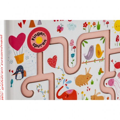 Sauerlander Verlag Glucksfisch: Mein Wimmel-Labyrinth: Wir gehoren zusammen! Glucksfisch: Мой кишащий лабиринт: Мы принадлежим друг другу!