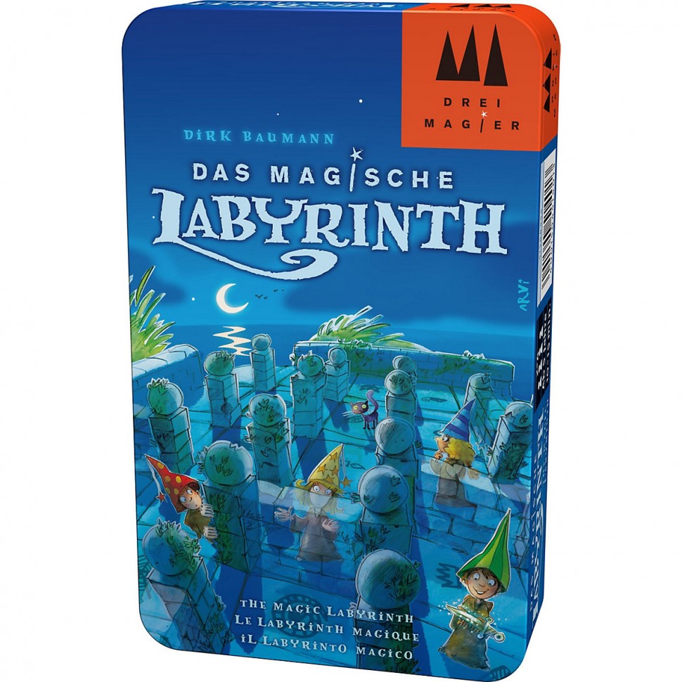 Купить Drei Magier Spiele Mitbringspiel Das magische Labyrinth Возьмите с  собой игру Волшебный лабиринт в интернет-магазине Diskontshop.eu Германия  всего за 977 руб. в