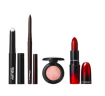 MAC Hypnotizing Holiday Ace your Face Look in a Box RED, МАК Набор из четырех продуктов для макияжа глаз и губ, Красный