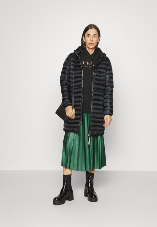 Tommy Hilfiger FEMININE COAT Down coat black ЖЕНСКОЕ ПАЛЬТО Пуховик черный