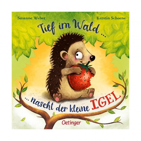 Tief im Wald... nascht der kleine Igel Глубоко в лесу... ежик грызет