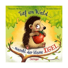 Tief im Wald... nascht der kleine Igel Глубоко в лесу... ежик грызет