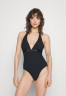 Tommy Hilfiger HALTER ONE PIECE Swimsuit Black КОМБИНЕЗОН HALTER Купальник Черный