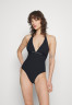 Tommy Hilfiger HALTER ONE PIECE Swimsuit Black КОМБИНЕЗОН HALTER Купальник Черный