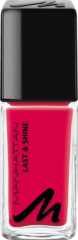 MANHATTAN Cosmetics Лак для ногтей Last & Shine Nail Polish 610 RED-TASTIC, 10 мл