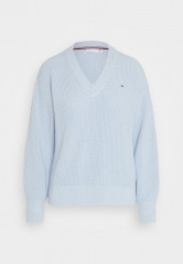 Tommy Hilfiger SWEATER Jumper breezy blue СВИТЕРА Джемперы свежий синий