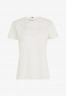 Tommy Hilfiger SIGNATURE FROSTED LOGO Print T-shirt white heather SIGNATURE FROSTED LOGO Футболка с принтом белый вереск