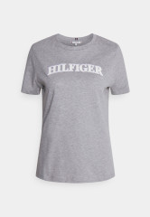 Tommy Hilfiger REG TONAL  Print T-shirt light grey heather REG TONAL Футболка с принтом светло-серый вереск