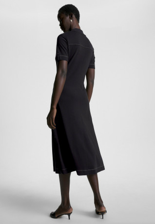 Tommy Hilfiger MIDI POLO Shirt dress desert sky МИДИ ПОЛО платье-рубашка небо пустыни