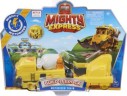 Spin Master Mighty Express Motorisierter Zug Baut-es Bruno mit Guterwaggon Моторизованный поезд Mighty Express Build-it Bruno with Goods Car