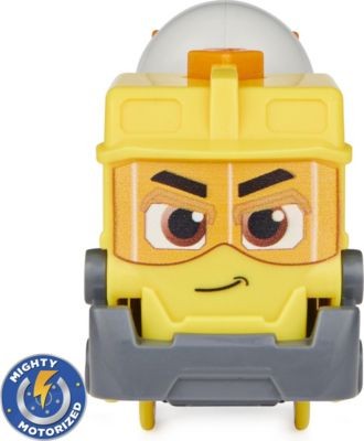 Spin Master Mighty Express Motorisierter Zug Baut-es Bruno mit Guterwaggon Моторизованный поезд Mighty Express Build-it Bruno with Goods Car