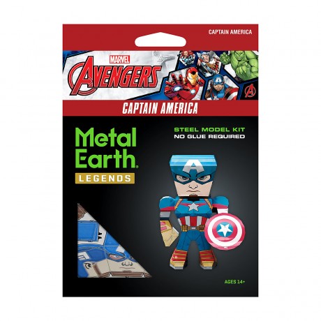 Metal Earth: Marvel Avengers Captain America Mini Metal Earth: Marvel Avengers Captain America Mini
