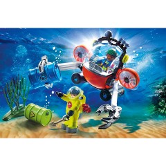 PLAYMOBIL PLAYMOBIL 70142 Seenot: Umwelteinsatz mit Tauchboot PLAYMOBIL 70142 бедствие на море: экологическая миссия с подводным аппаратом