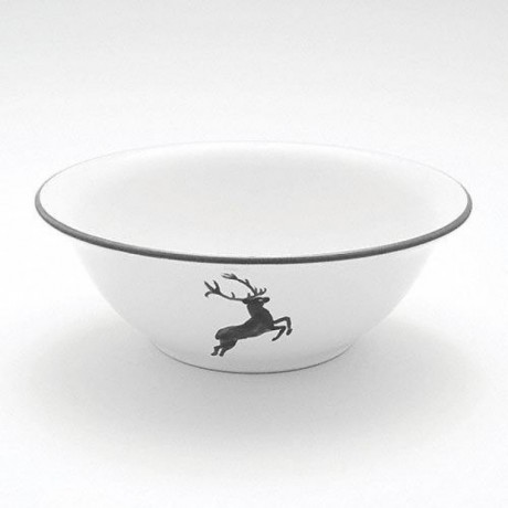 Gmundner Keramik Gmundner Keramik Grauer Hirsch Salatschussel d: 20 cm / 0,5 L Салатник Gmundner Ceramics Grey Deer d: 20 см / 0,5 л