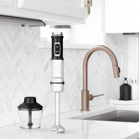 Zeegma Zeegma Stabmixer Handy-Chef, 1500,00 W, Set 5in1 Metallgehause 17 Stufen + Turbo TOP Edelstahl Погружной блендер Zeegma Handy-Chef, 1500,00 Вт, набор 5в1, металлический корпус 17 уровней + Turbo TOP